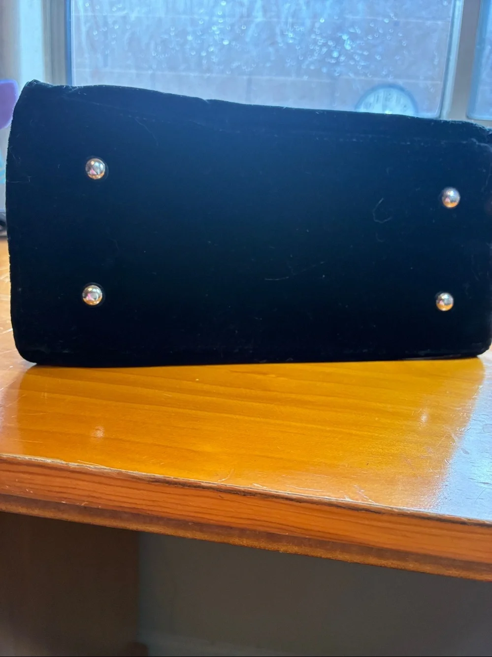 Tweety Bird Warner Bros. Purse with a faux velvet exterior. Interior pocket.